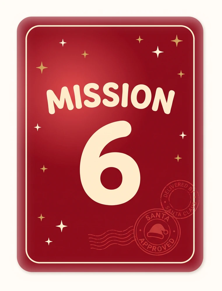 The Mission 6 card